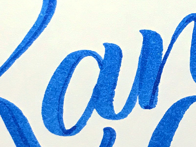 Kansas City Crayligraphy calligraphy crayola hand lettering kansas city lettering