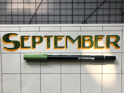 September Calendar Masthead