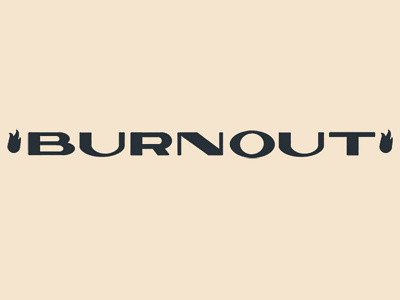 Burnout Lettering art deco design lettering type typography