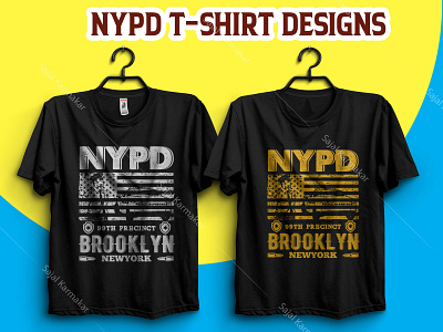 NYPD T-SHIRT Design artwork clothes design fashion design illustrator newyorkcity t shirts tshirt tshirtdesign vector