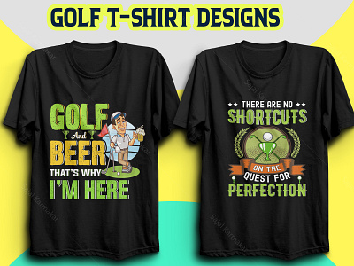 Cool Golf T-shirt Designs custom shirt custom t shirt customisable t shirts design design a t shirt t shirt design tshirt design tshirts typography