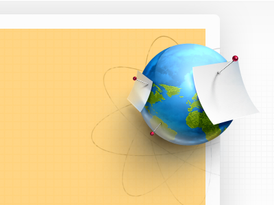 Planet for BP icon illustration web