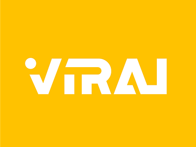 VIRAL Logo brand branding identity identity design logo minimal typography vector