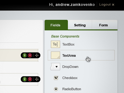 Inranet form creator