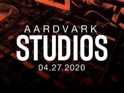 Ardvaark Studios' Announcement branding design logo