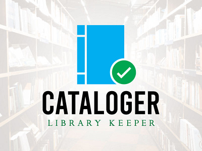 Cataloger's Logo branding design logo thatrichardroberts