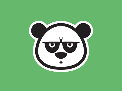 Panda Logo branding design logo thatrichardroberts vector