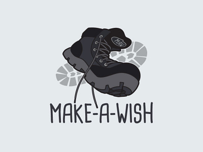 Make-A-Wish AL Trailblazers branding design illustration shirtdesign tee thatrichardroberts vector