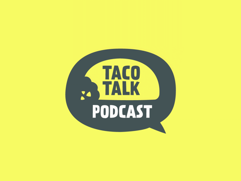 Taco Talk Podcast Animation adobe ae adobeae after effects aftereffects animation design logo logo animation logo animations logo design logoanimation logoanimations logodesign logos that richard roberts thatrichardroberts