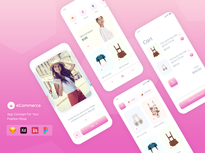 eCommerce App Concept For Fashion
