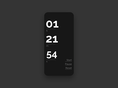 DailyUi 014 - Countdown countdown dailyui design iphone mobile timer ui ux