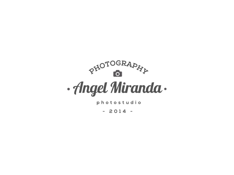 Angel Miranda Photography animation camera foto gif graphics logo motion photo photography type