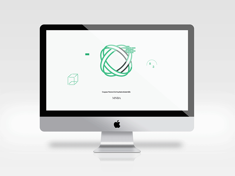 2.E.ARQ. ARCHITECTURE FESTIVAL animate architecture circle design energy gif graphic green logo loop motion renewable