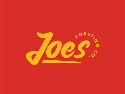 Joes Roasting Co. branding design graphic design icon illustration illustrator logo minimal typography website