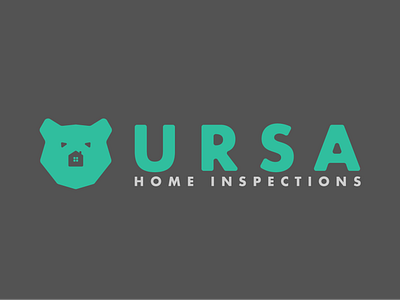 URSA Home Inspections animation art branding design graphic design icon illustration illustrator logo typography