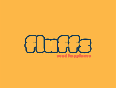 Fluffs branding design graphic design icon illustration illustrator logo minimal typography vector