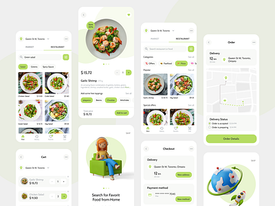 Delivery app delivery app food delivery mobile designe ui
