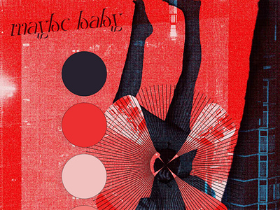 Maybe Baby Brand Concept branding design graphic design illustration typography ux
