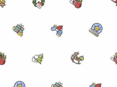 Christmas Tile Background