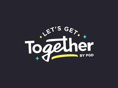 Let´s get together - Logo branding design education educational graphic design identity logo together