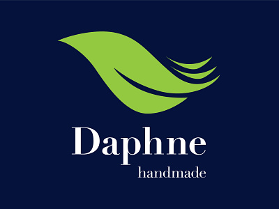 Daphne handmade branding design illustration logo vector