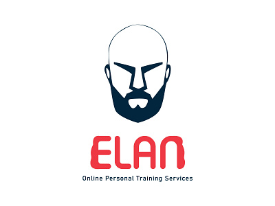 ELAN Online Personal Training Services branding design gym illustration logo training vector