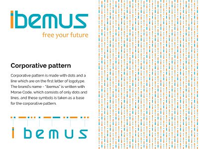 İbemus - creative idea for the corporative pattern branding branding design illustraion logo pattern