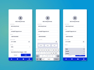 Daily UI Challenge #07 Settings