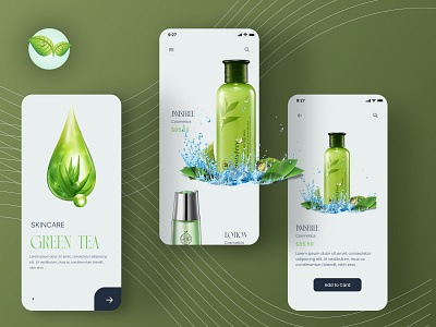 Beauty Product Shop Mobile App beauty beauty app beauty shop beauty shop app beauty shop mobile app cosmetics product daily ui challenge design emtiaj ahmed emtiaj ahmed1 mobile app natural online store app product app shopping app skincare ui ui design ui designer ux