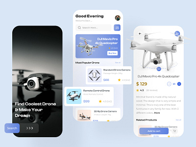 Drone - Mobile App Concept