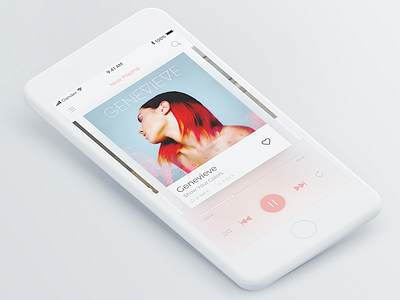 Music Player App app itunes music tremt weekly ui