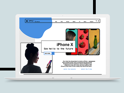 Apple.com - Brutal Design apple brutal design ios iphone x redesig tremt