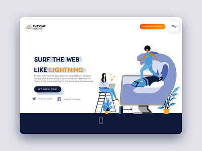 Web Animation with Webflow animation design illustration web web design webflow website