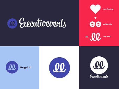 EE Logos brand brand design brand identity branding events logo logo design logos rebrand