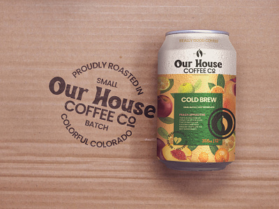 Our House Can branding can can design coffee cold brew coldbrew product product design