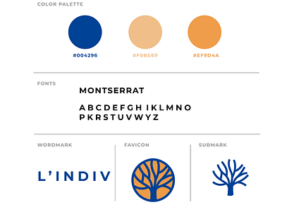 L'indiv branding debut design illustration logo ui ux web webdesign website