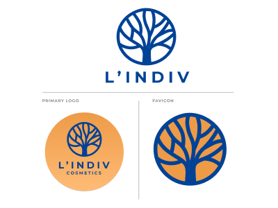 L'indiv branding debut design illustration logo ui ux web webdesign website