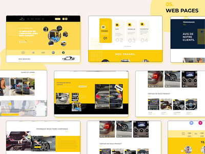 Car Website Redesign 3d animation branding debut design graphic design illustration logo motion graphics ui ux web webdesign website