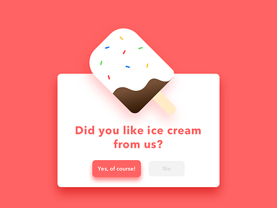 Daily UI - Flash Messages action box call cream dailyui flash ice messages notification to ui