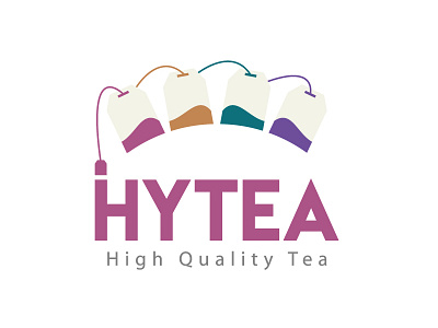 HYTEA Logo brand company gift green letter line logo unique