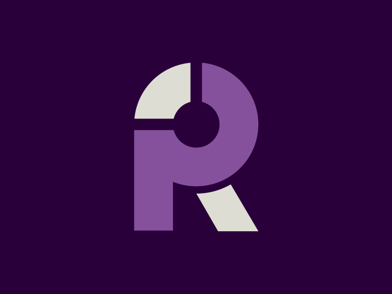 Pr logo | Pr logo, Letter logo design, Logo design