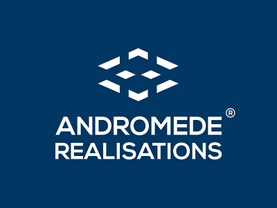 Andromede Realisations brand color design logo modern need new print request urgent