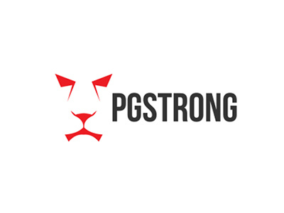 PG Strong Golf Club Logo design golf logo
