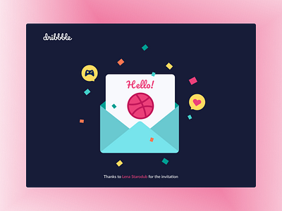 First Dribbble Shot