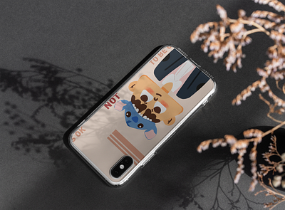 cute profile picture cute illustration phone case