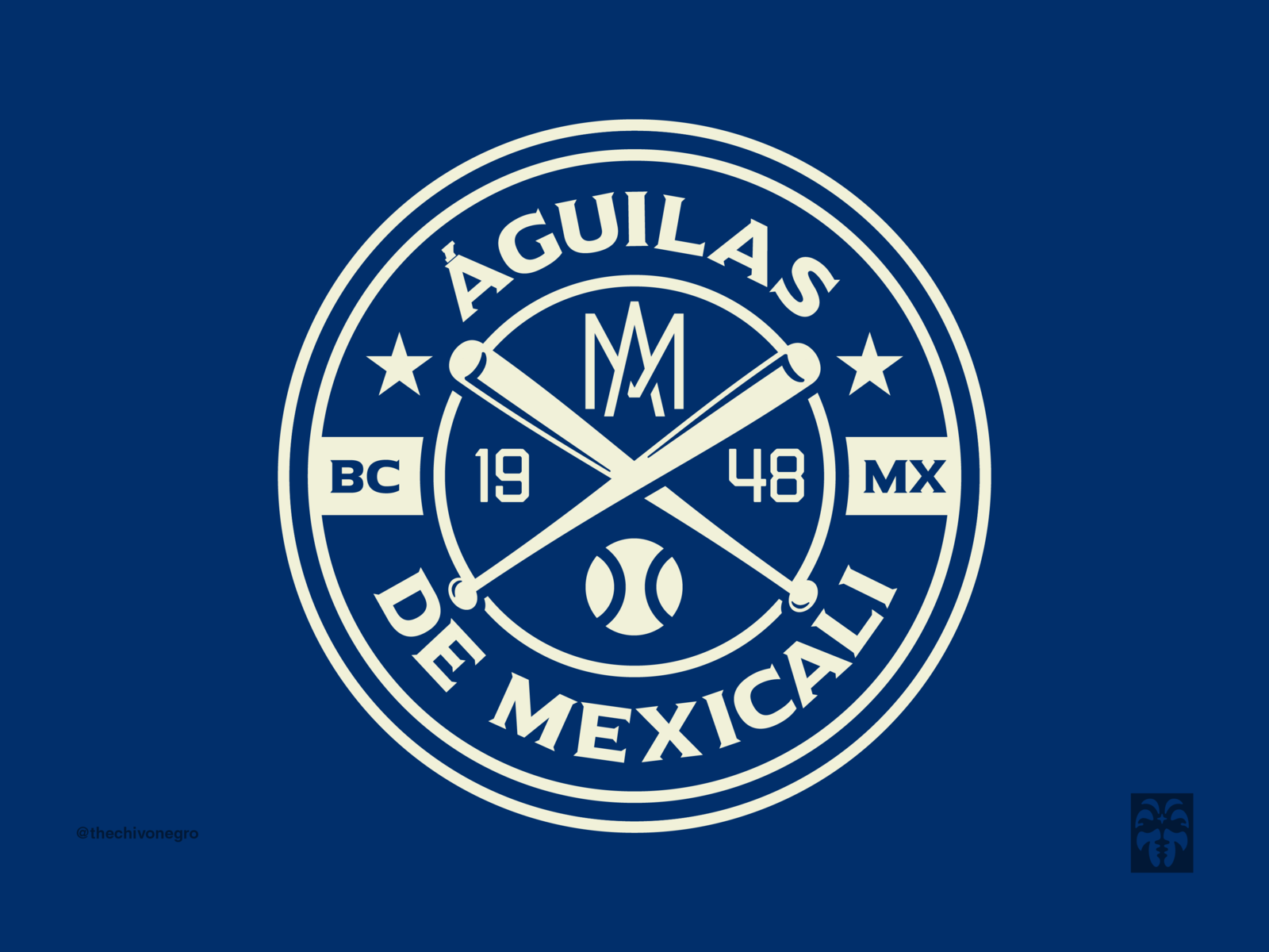 Águilas de Mexicali Badge by El Chivo Negro on Dribbble