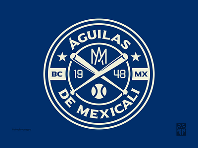 Águilas de Mexicali Badge by El Chivo Negro on Dribbble