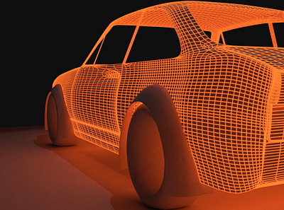 Fancy car^^ 3d 3dcg artist car concept art concept design emission fancy future polly