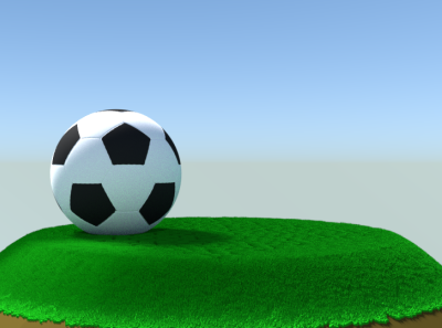 Soccer ball 3d 3dcg design fancy mesh polly