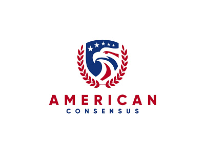 American Eagle logo design logo paddy star